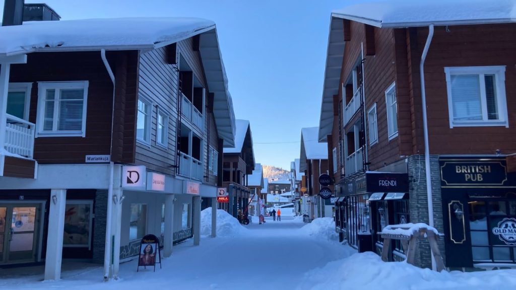La piccola città di Kittila, nel nord della Finlandia