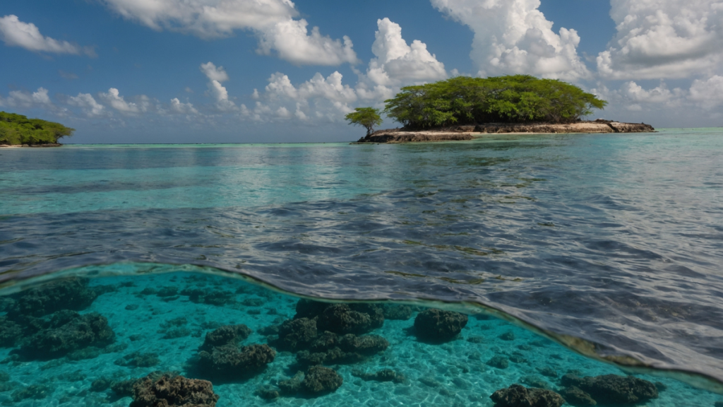 Lungomare di Malindi in Kenya con spiaggia, palme e locali affacciati sul mare